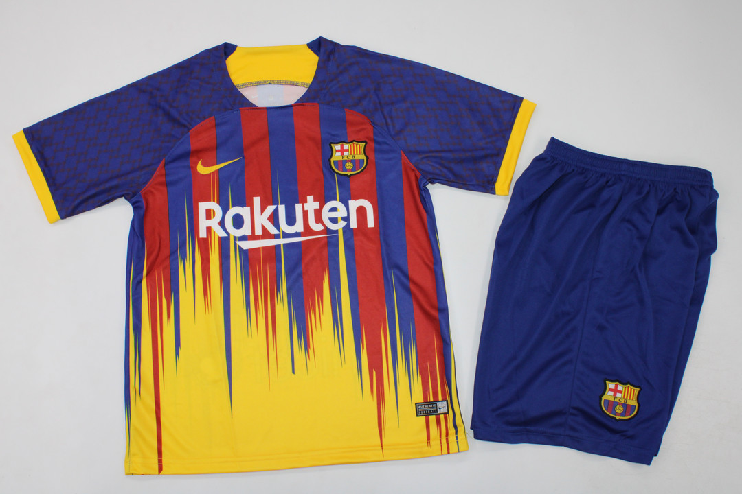 Kids-Barcelona 23/24 Concept Soccer Jersey